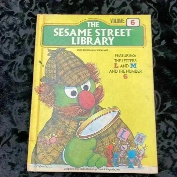 Sesame Street library book. Volume six. With Jim Hansen’s Muppets. - Picture 1 of 7
